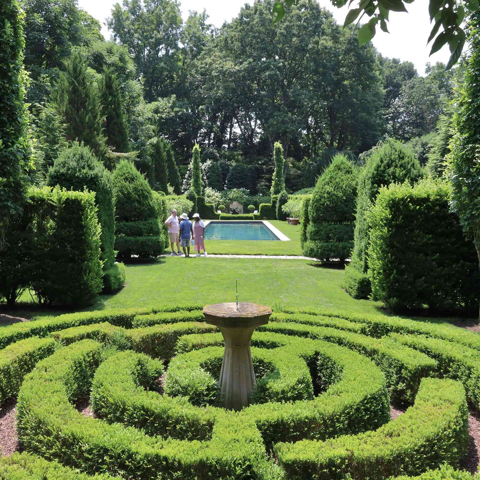 The gardens at Sleepy Cat Farms.