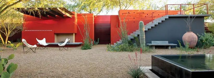 Anne Spencer's garden.